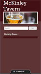 Mobile Screenshot of mckinleytavern.com